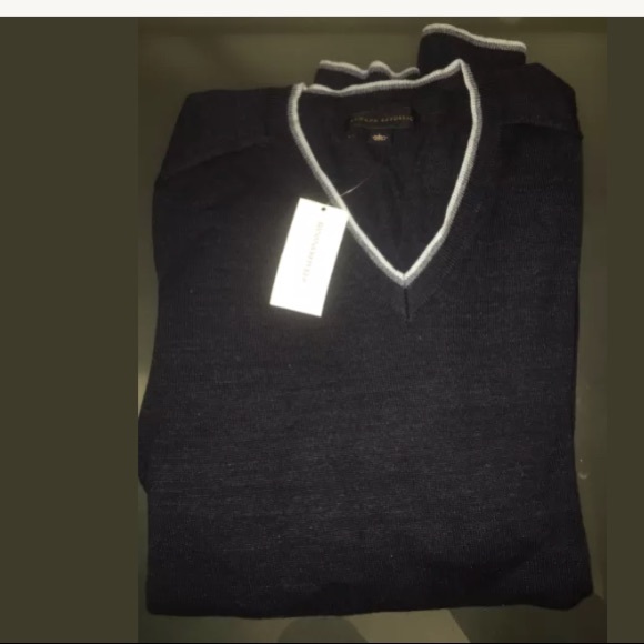 New Banana Republic V-Neck Longsleeve Sweater Men'